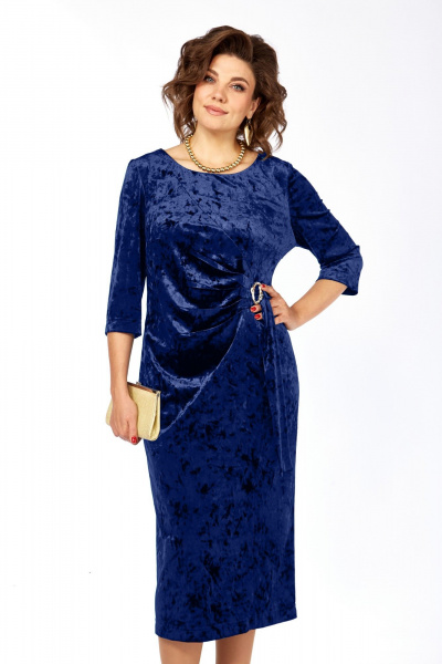 Платье Matini 3.1044 синий - фото 5
