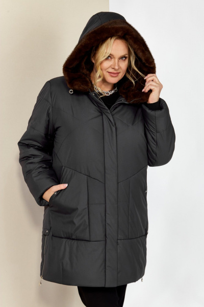 Куртка Shetti 2208 графит - фото 5