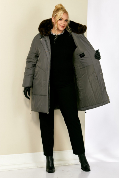 Куртка Shetti 2208 стальной - фото 9