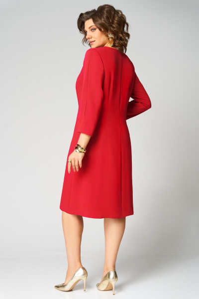 Платье Мишель стиль 1337 красный - фото 6