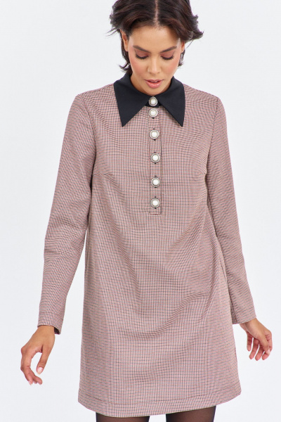 Платье FLAIM 2015 пыльная-роза - фото 3