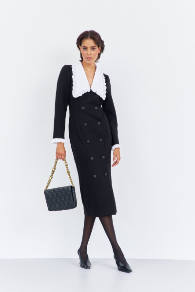 Платье FLAIM 2016 черный - фото 7