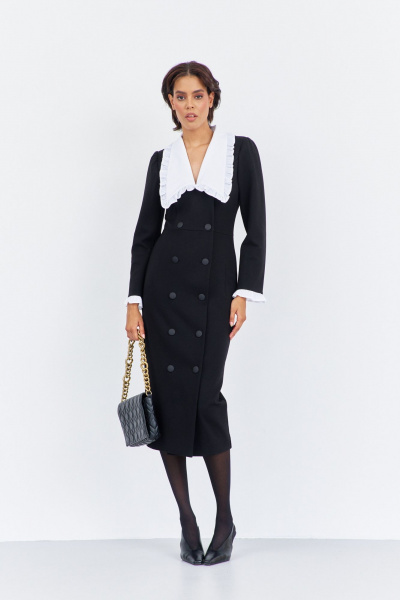 Платье FLAIM 2016 черный - фото 6