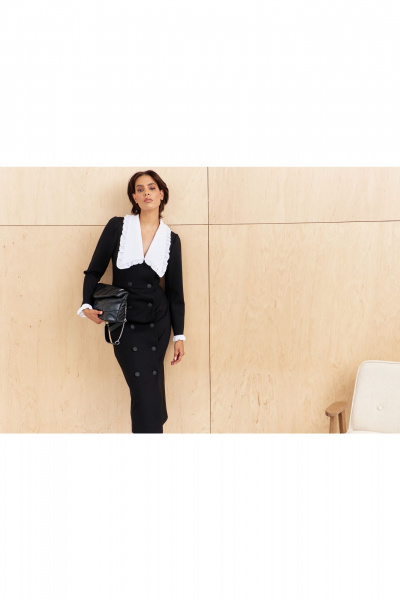 Платье FLAIM 2016 черный - фото 5