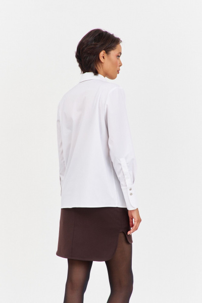 Рубашка FLAIM 2058 белый - фото 7