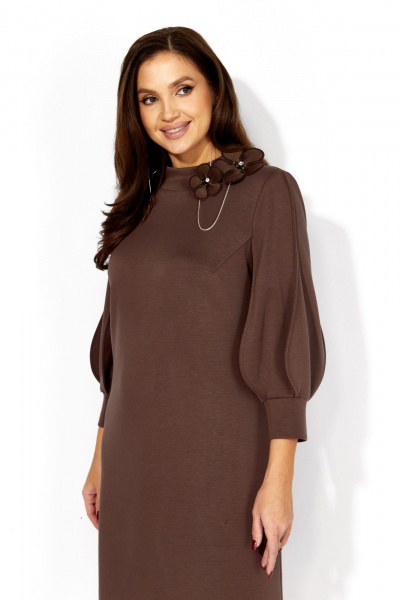 Платье, украшение TAiER 1313 шоколад - фото 3