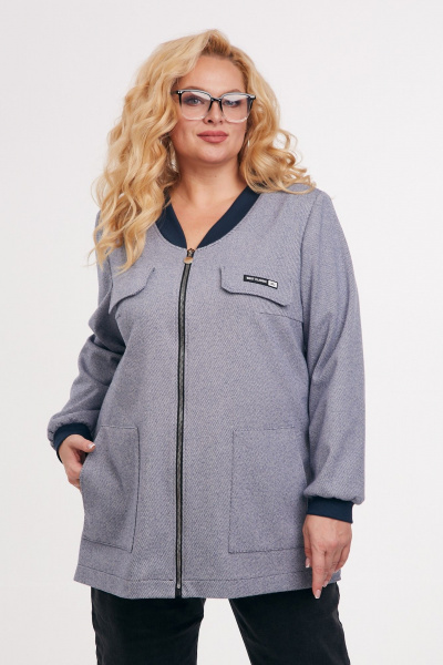 Жакет Tensi 406 джинс - фото 4