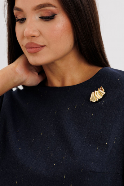 Брюки, топ Fantazia Mod 5318 синий - фото 5