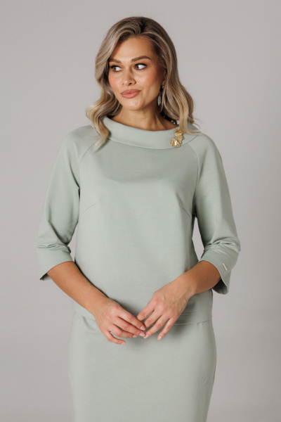 Блуза, юбка Anastasia 1303.1 мята - фото 6