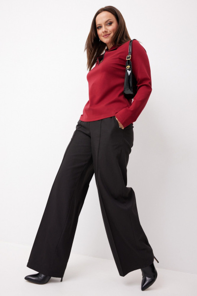 Лонгслив BegiModa 4147 бордо - фото 5