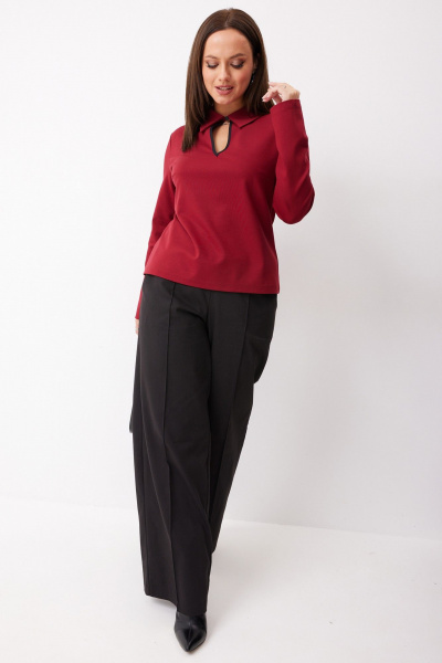 Лонгслив BegiModa 4147 бордо - фото 2