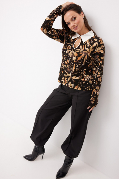 Лонгслив BegiModa 4148 листопад - фото 7