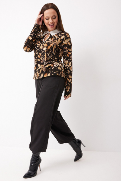 Лонгслив BegiModa 4148 листопад - фото 6