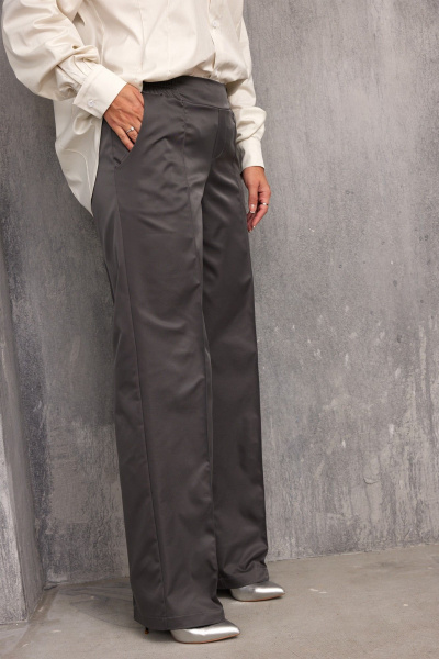 Брюки BegiModa 6074 графит - фото 7