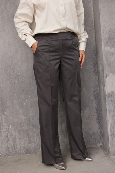 Брюки BegiModa 6074 графит - фото 5