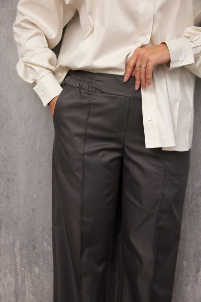 Брюки BegiModa 6074 графит - фото 3