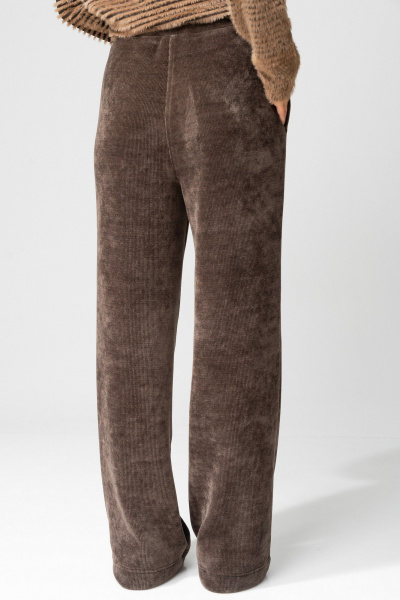 Брюки Laikony L-693-2 капучино+кант - фото 6