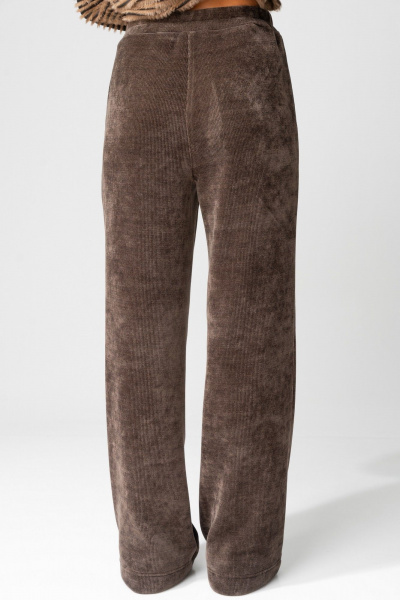 Брюки Laikony L-693-2 капучино+кант - фото 7