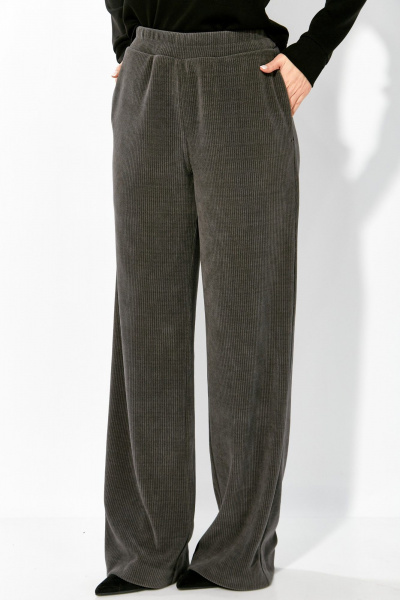 Брюки Laikony L-693-2 серый - фото 5