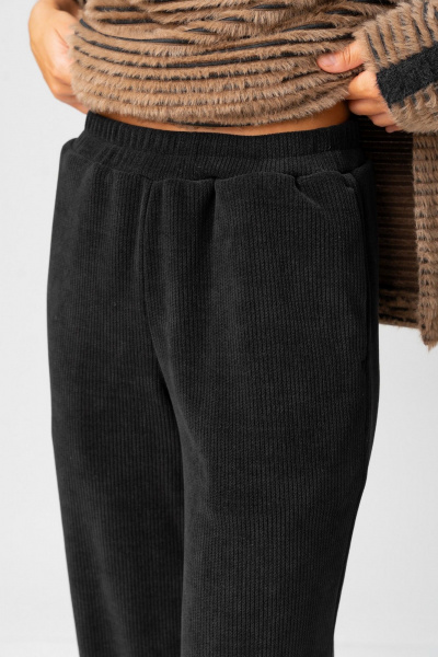 Брюки Laikony L-693-2 черный - фото 8