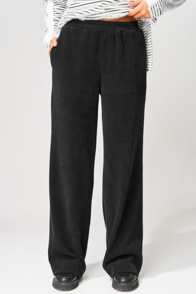 Брюки Laikony L-693-2 черный - фото 13