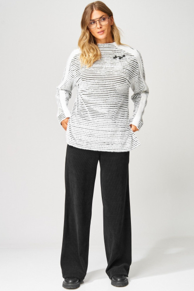 Брюки Laikony L-693-2 черный - фото 12