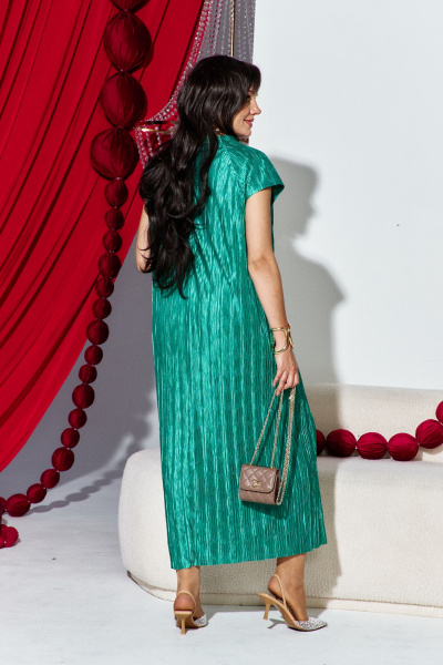 Платье Vittoria Queen 28513/1 зеленый - фото 4