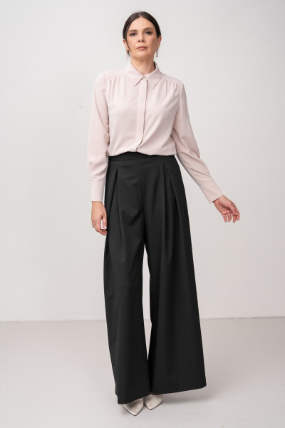 Брюки FASHION CENTRE Пв-4108 черный - фото 2