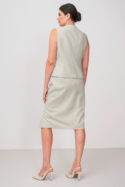 Жилет FASHION CENTRE Пш-4133 эвкалипт - фото 5