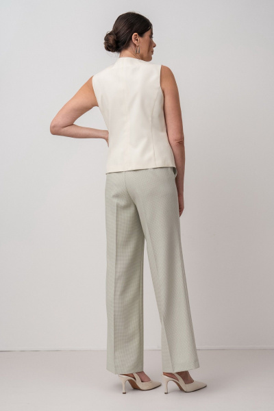 Брюки FASHION CENTRE Пш-4134 эвкалипт - фото 5