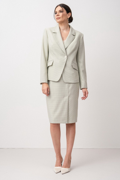 Жакет FASHION CENTRE Пш-4137 эвкалипт - фото 1