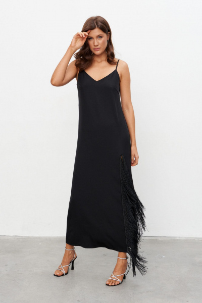 Платье KaVaRi 1126 черный - фото 5