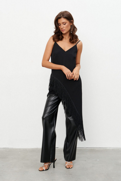 Блуза KaVaRi 4023 черный - фото 3