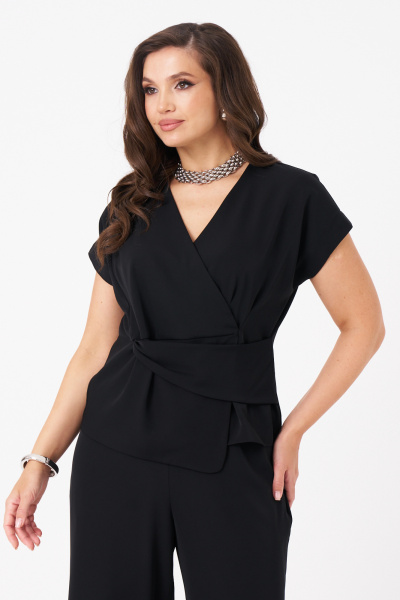 Блуза Панда 112940 черный - фото 5