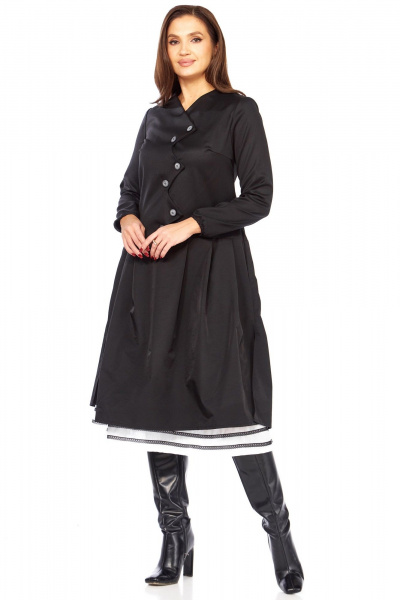 Платье Celentano lite 5062 черный - фото 4