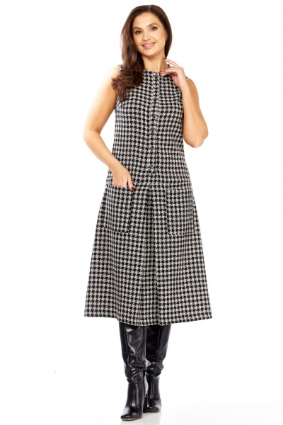 Сарафан Celentano lite 5064 гусиная_лапка - фото 9