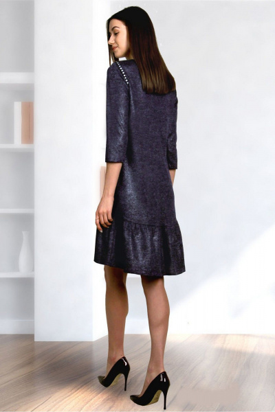 Платье Fortuna ШЖ 638 темный - фото 2