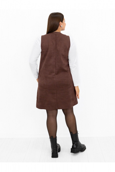 Сарафан Ollsy 01707 шоколад - фото 9