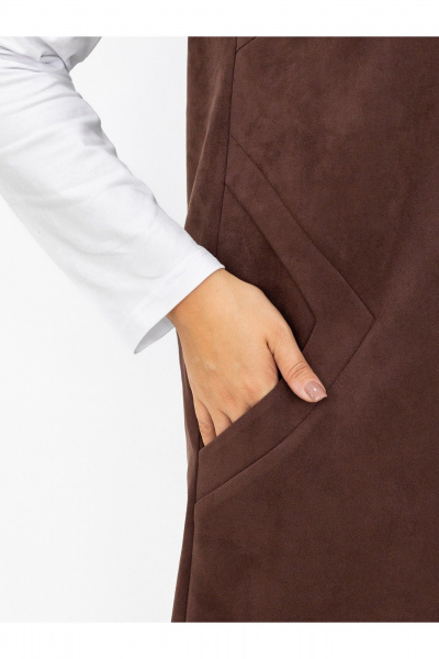 Сарафан Ollsy 01707 шоколад - фото 6