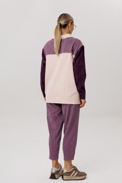 Брюки Anelli 1747 цветение_сирени - фото 8