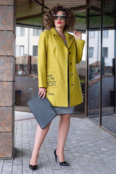 Кардиган Erika Laurent 1054 салатовый - фото 2