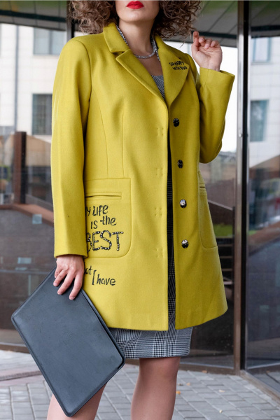 Кардиган Erika Laurent 1054 салатовый - фото 1