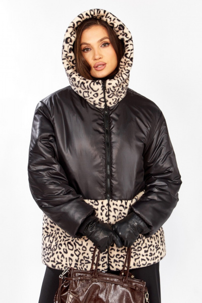 Куртка Lady Secret 7296 шоколад - фото 4