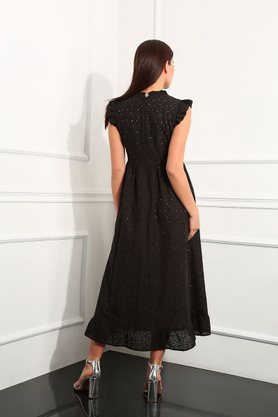 Платье Andrea Fashion AF-153/6 черный - фото 3