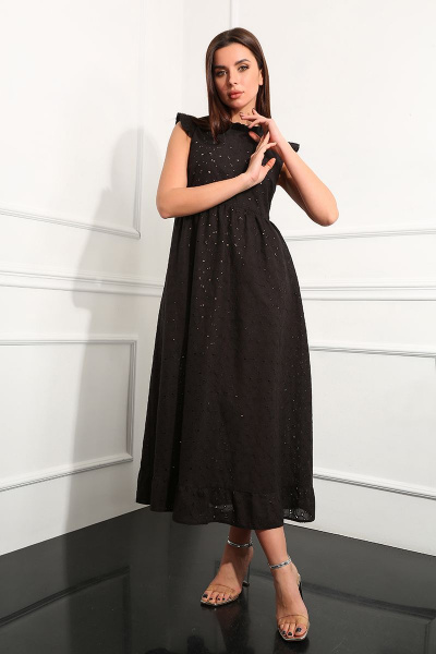 Платье Andrea Fashion AF-153/6 черный - фото 1