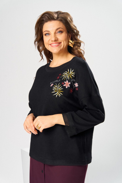 Джемпер, юбка Romanovich Style 2-2045 бордовый - фото 11