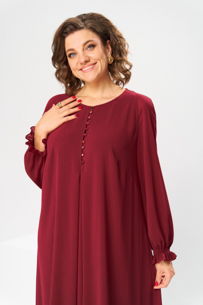 Платье Romanovich Style 1-2070 бордо - фото 6