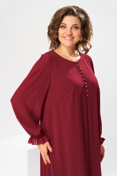Платье Romanovich Style 1-2070 бордо - фото 5