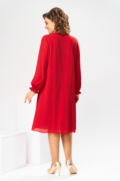 Платье Romanovich Style 1-2070 красный - фото 12