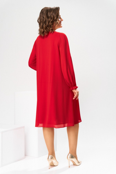 Платье Romanovich Style 1-2070 красный - фото 11
